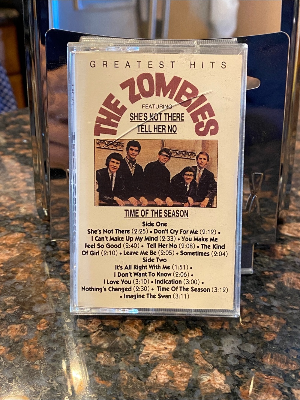The Zombies Greatest Hits Cassette